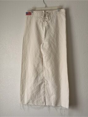 White Linen Pants
